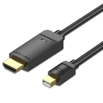 Vention HAHB Mini DP to HDMI Cable Mini DP Male To HDMI Male Connection Cable 4K 30Hz Connector For Laptop Projector TV