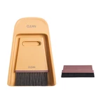 Mini Broom Dustpan Combination Set Home Soft Fur Magic Small Broom Sweep Portable Cleaning Brush for Desktop Tools