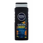 Nivea Men Deep Energy Body, Face & Hair 500 ml sprchový gel pro muže