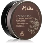 Melvita L'Argan Bio hydratačný telový peeling 150 g