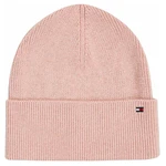 Tommy Hilfiger dámská čepice AW0AW13819 TMF Sepia Pink Melange 1