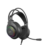 Lenovo G20-A Wired Headset RGB Light Over-Ear Gaming Headphone with Mic Noise Canceling 3.5mm Audio PlugFor for Laptop