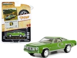 1973 Chevrolet Chevelle Laguna Colonnade Hardtop Coupe Green Metallic "New Laguna. Chevelle At Its Very Best" "Vintage Ad Cars" Series 7 1/64 Diecast