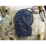 Nášivka Viking Rising JTG® – Černá (Barva: Černá)