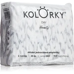 Kolorky Day Hearts jednorázové EKO pleny velikost S 3-6 Kg 25 ks