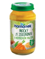 HAMÁNEK Bramborové nočky se zeleninou a vepřovým masem 230 g