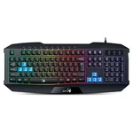 Genius GX GAMING Scorpion K215 31310474106, klávesnice CZ/SK, herní, odolná proti polití typ drátová (USB), černá
