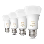 Inteligentne żarówki LED z gwintem E27, 9 W zestaw 4 szt. White ambiance – Philips Hue