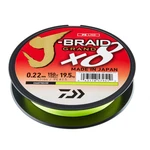 Daiwa pletená šňůra J-Braid Grand X8E 135m Chartreuse 0,18mm 12,5kg
