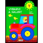 Vybarvi a nalep - Traktor 2-3 roky