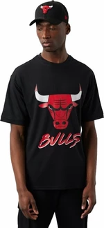 Chicago Bulls NBA Script Mesh T-shirt Black/Red L Bluza