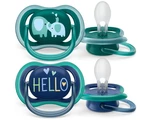 Philips AVENT Šidítko Ultra air 18m+ chlapec (slon), 2ks