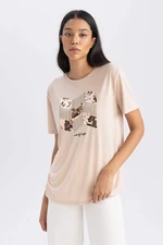 DEFACTO Regular Fit Crew Neck Short Sleeve T-Shirt