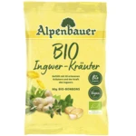 ALPENBAUER Přírodní bonbóny zázvor a bylinky BIO 90 g