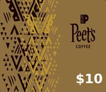 Peet's Coffee & Tea $10 Gift Card US