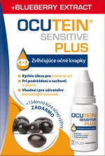 OCUTEIN SENSITIVE PLUS očné kvapky 15 ml + Ocutein FRESH 15 tob. zadarmo