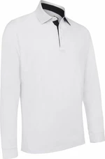 Callaway Mens Long Sleeve Performance Polo Bright White XL