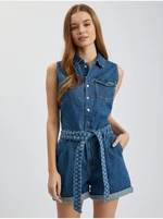 Orsay Blue Denim Overall - Women