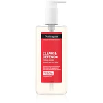 Neutrogena Clear & Defend+ čistící gel proti pupínkům 200 ml