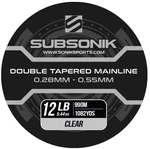 Sonik ujímaný vlasec subsonik double tapered main line clear 990 m - 0,33-0,60 mm 16 lb