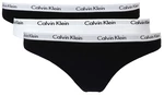 Calvin Klein 3 PACK - dámské kalhotky Bikini QD3588E-WZB M