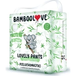 Bamboolove Plienkové nohavičky jednorazové bambus vel. L 9 - 14 kg 17 ks