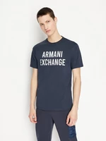 Armani Exchange Triko Modrá