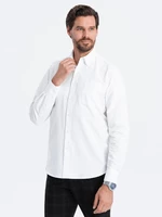 Ombre Clothing Košile Bílá