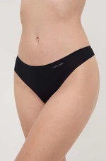 Tangá Calvin Klein Underwear čierna farba,0000D3428E