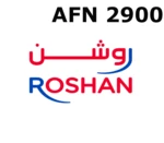 Roshan 2900 AFN Mobile Top-up AF