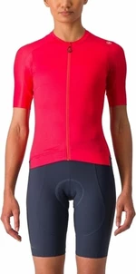 Castelli Espresso W Jersey Jersey Hibiscus/Dark Gray S