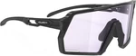 Rudy Project Kelion Black Gloss/ImpactX Photochromic 2 Laser Purple Fahrradbrille
