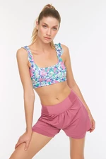 Trendyol Dried Rose 2-layer Sports Shorts