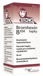 Bromhexin 8 KM kapky /8 mg/ml 50 ml