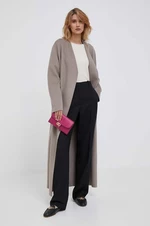 Kalhoty Calvin Klein dámské, černá barva, jednoduché, high waist, K20K206879