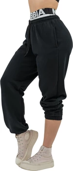 Nebbia Fitness Sweatpants Muscle Mommy Black S Fitness spodnie