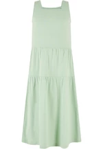 Girls' 7/8 Length Valance Summer Dress - Green