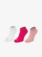 O'Neill Sneaker Ponožky 3 páry Růžová