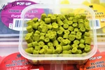 LK Baits Fluoro POP-UP Hook Pellets Green Banana 150ml, 8mm