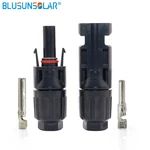 1 Pair of Solar Connector Solar Solar Plug Cable Connectors (male and female) for Solar Panels and Photovoltaic Systems