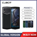 Cubot Pocket 3 Mini Smartphone 4GB RAM 64GB ROM 3000mAh 20MP Camera Small Phone 4.5-Inch Helio G85Octa-Core NFC Cellphone
