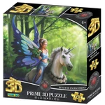 PRIME 3D PUZZLE - Říše kouzel 63 dílků