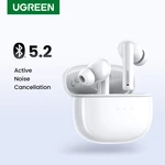 UGREEN HiTune T3 ANC Wireless TWS Bluetooth 5.2 Earphones , Active Noise Cancellation, in-Ear Mics Handfree Phone Earbuds