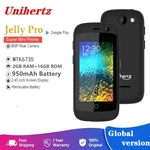 Original new Unihertz Jelly Pro super Mini Smartphone 2GB+16GB Android 7.0 Unlocked Mobile Phone 8MP 950mAh 4G LTE Cellphone