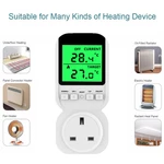 For Heating Temperature Sensor Socket Lcd Display 220v Smart Home Smart Thermostat Switch Thermoregulator Timer