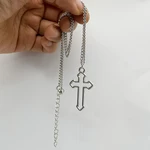 Cross Pendant Necklace 2022 Wholesale Vintage Gothic Cool Street Style For Men Women Neck Jewelry Dropshipping