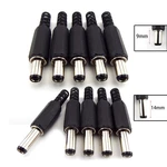 9mm 14mm DC Male Power Supply Jack Adapter Plug Connector 5.5mmx2.1mm Socket For DIY Projects