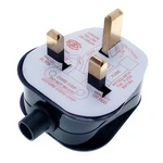 UK, Malaysia, Singapore, HK 3 Flat Pin DIY Rewireable Power Plug AC250V 13A Fused