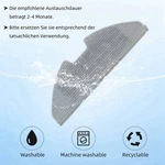 For RoboVac G10 G20 G30 Hybrid Filter Mop Cloths Main Side Brush