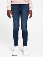 GAP Everyday Super Skinny Washwell™ Jeans dětské Modrá